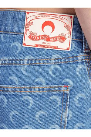 Bermuda Moon Laser Denim MARINE SERRE | USH004ACDEN0002BL05